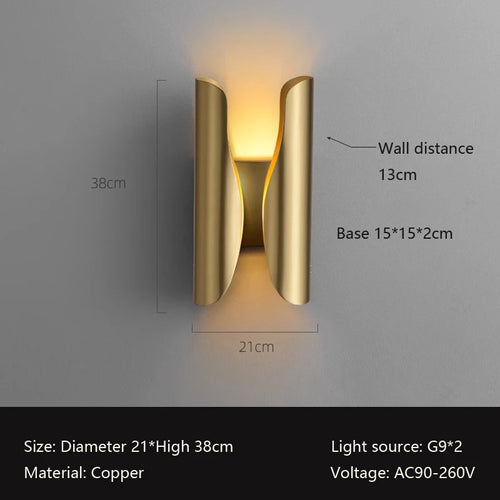 Modern copper pendant light for restaurant and home interiors - vue 9 sur 10