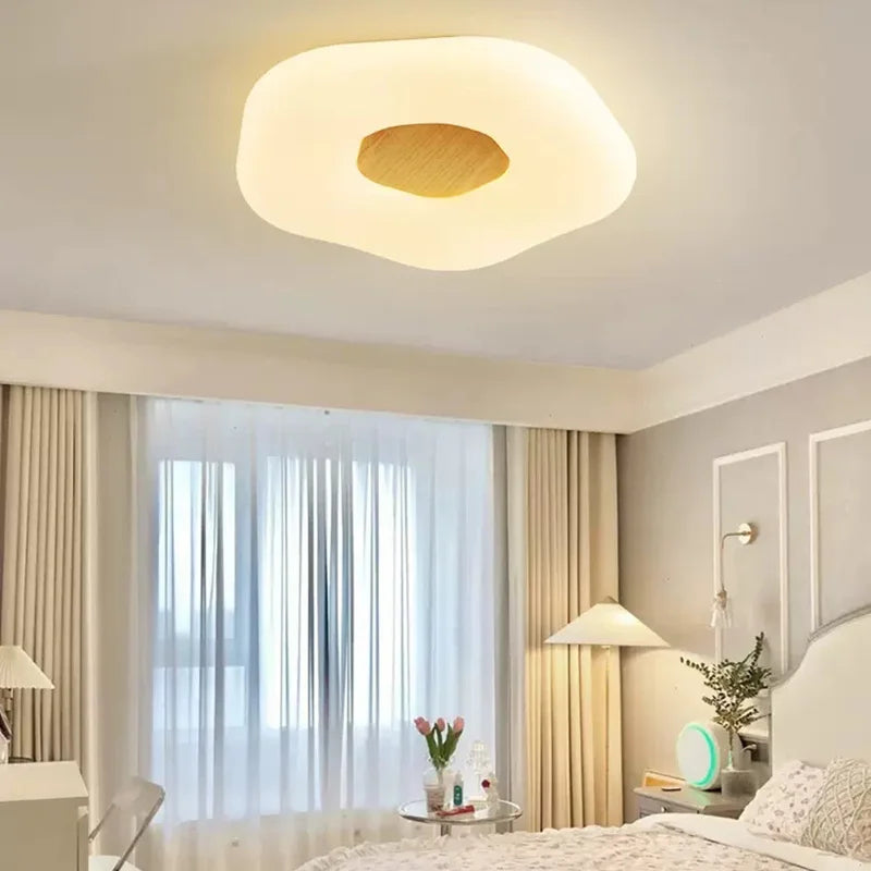 Ultra-slim LED ceiling light ideal for indoor lighting and decoration - vue 5 sur 10