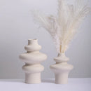 vase en céramique moderne décoration spirale pot à fleurs