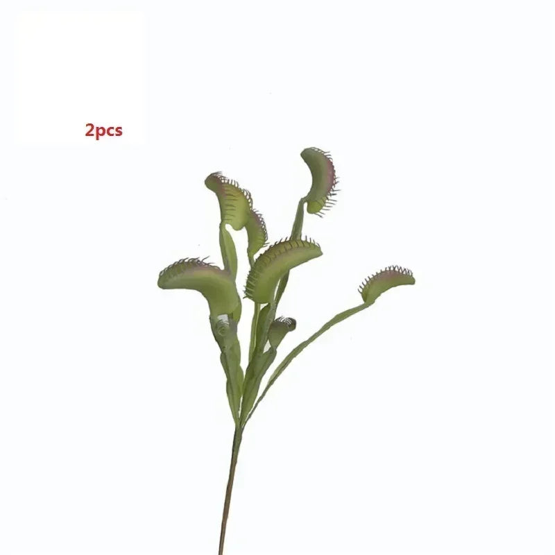 Artificial Venus flytrap tropical decoration for office - vue 11 sur 11