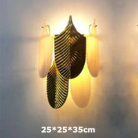 Modern pendant light in stainless steel and decorative glass