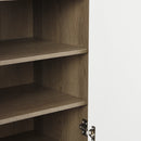Shoe storage bench & shoe cabinet, multi-functional shoe rack with padded seat, versatile shoe storage
