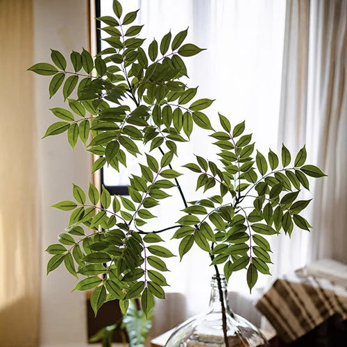 Artificial ficus plant in plastic for indoor decoration - vue 3 sur 10
