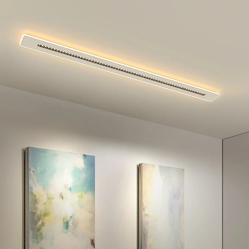 Chandelier with spotlight for eye protection and indoor decor - vue 4 sur 11