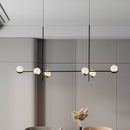 Modern glass pendant light decorative indoor fixture