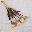 Large baroque silicone tulips luxury decoration for events