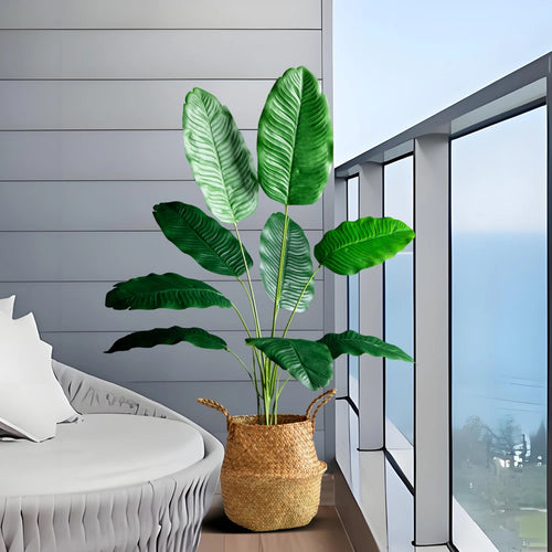 Large artificial bird of paradise tree for indoor and garden decor - vue 7 sur 9