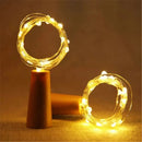 Copper wire LED string lights for festive decoration