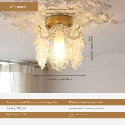 Lightweight crystal glass chandelier for modern lighting - vue 21 sur 30