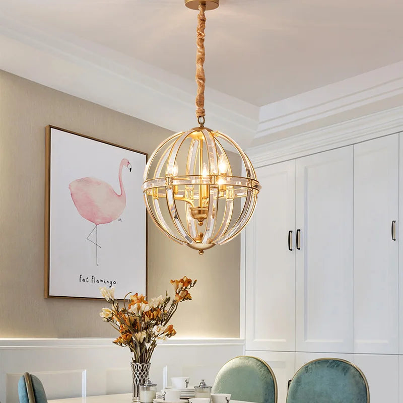 Modern LED pendant light for luxury interior decor