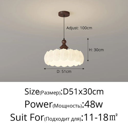 Modern minimalist creative and warm indoor ceiling light