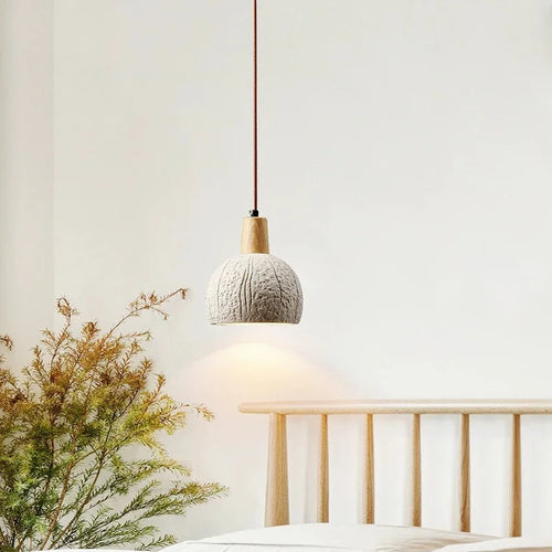 Creative concrete wabi-sabi spotlight for modern interiors