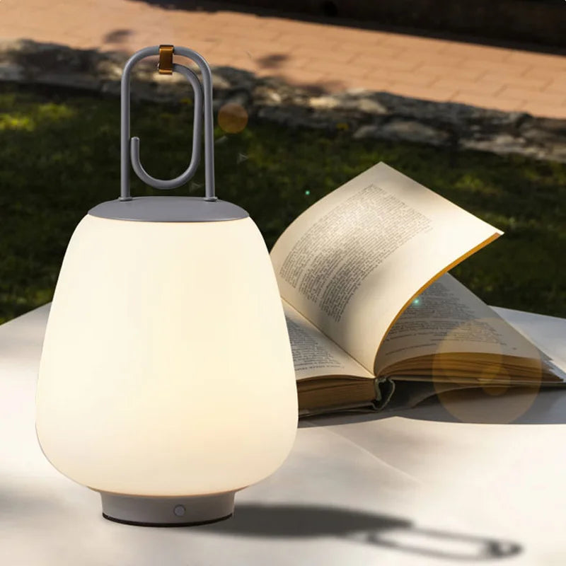 Nordic rechargeable table lamp for various spaces