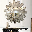 round decorative mirror for restaurant and bathroom