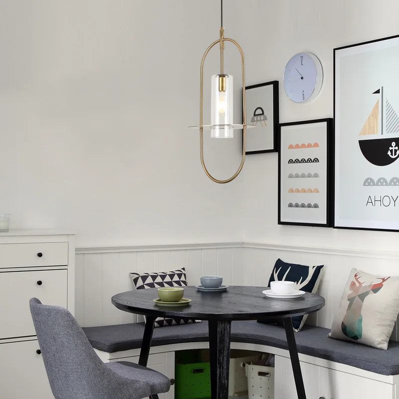 Artistic glass chandelier with creative design for personalised lighting - vue 4 sur 7