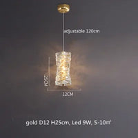 Modern crystal chandelier with dimmable remote control for restaurants