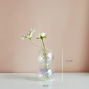 Nordic glass candle holder for weddings and flowers