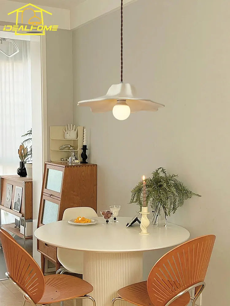 Modern resin pendant light for contemporary interiors