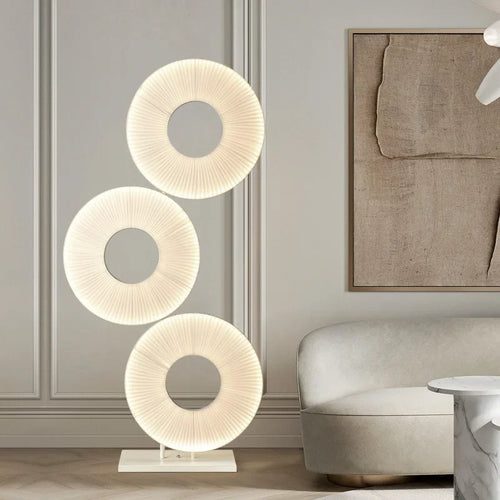Modern fabric pendant light for elegant interiors - vue 5 sur 15