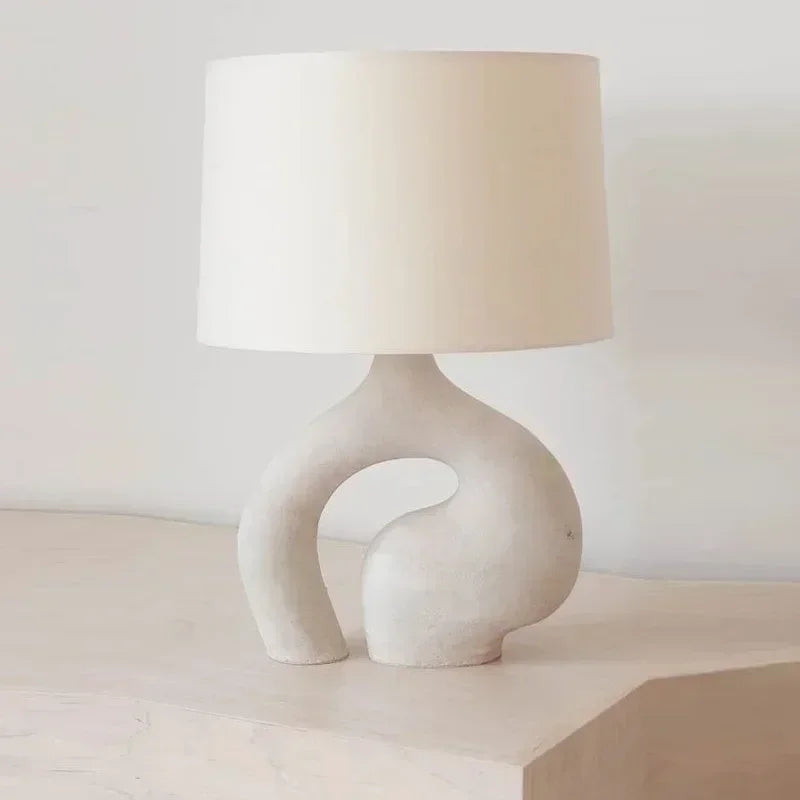 Modern fabric desk lamp for Nordic interior decoration