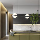 Modern nordic chandelier with hanging led flower pot