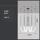 Art deco LED pendant chandelier