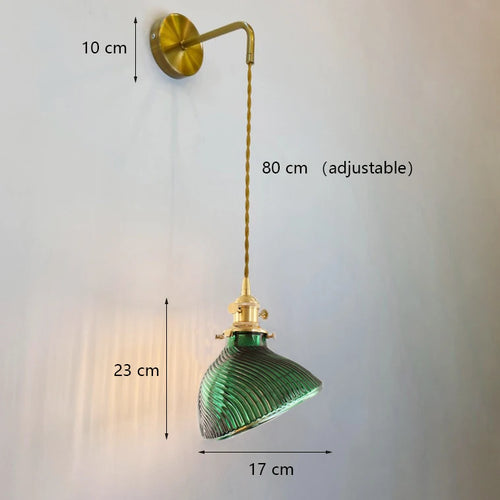 Minimalist glass chandelier creative design hanging light - vue 11 sur 14