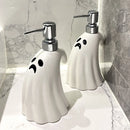 creative disinfectant bottle for Halloween bathroom decorations