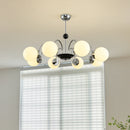 Modern Bauhaus magic bean chandelier French cream luxury