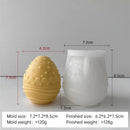 DIY Easter egg silicone candle mold