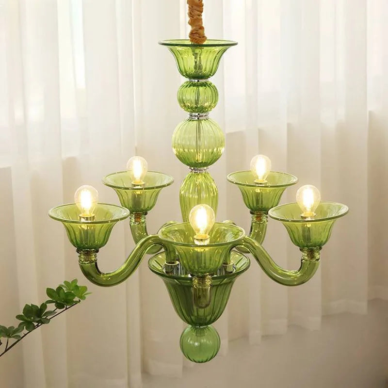 Elegant crystal LED chandelier for interior decoration