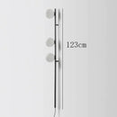 Long LED wall light with cable plug