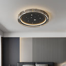 Minimalist led ceiling light with starry sky and premium design