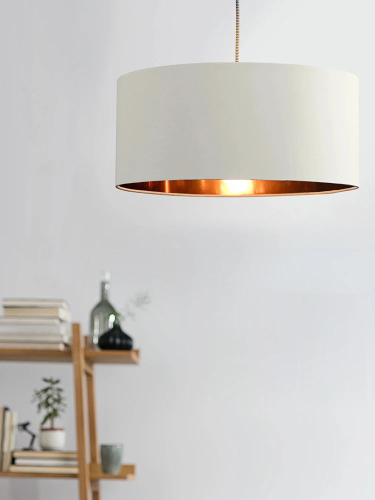 lustre en lin pour décoration intérieure moderne et élégante