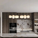 Modern milky glass pendant light for elegant interiors
