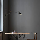 Creative long arm wall light with switch