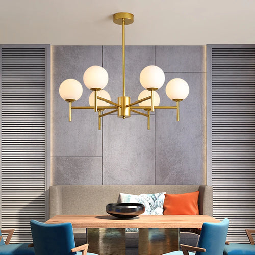 Medieval style glass chandelier for modern interior decor - vue 5 sur 14
