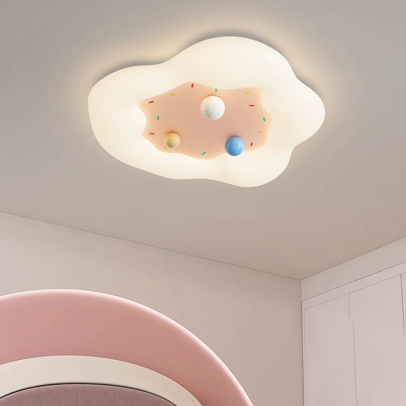 decorative ceiling light for children's bedroom boy girl interior - vue 5 sur 10