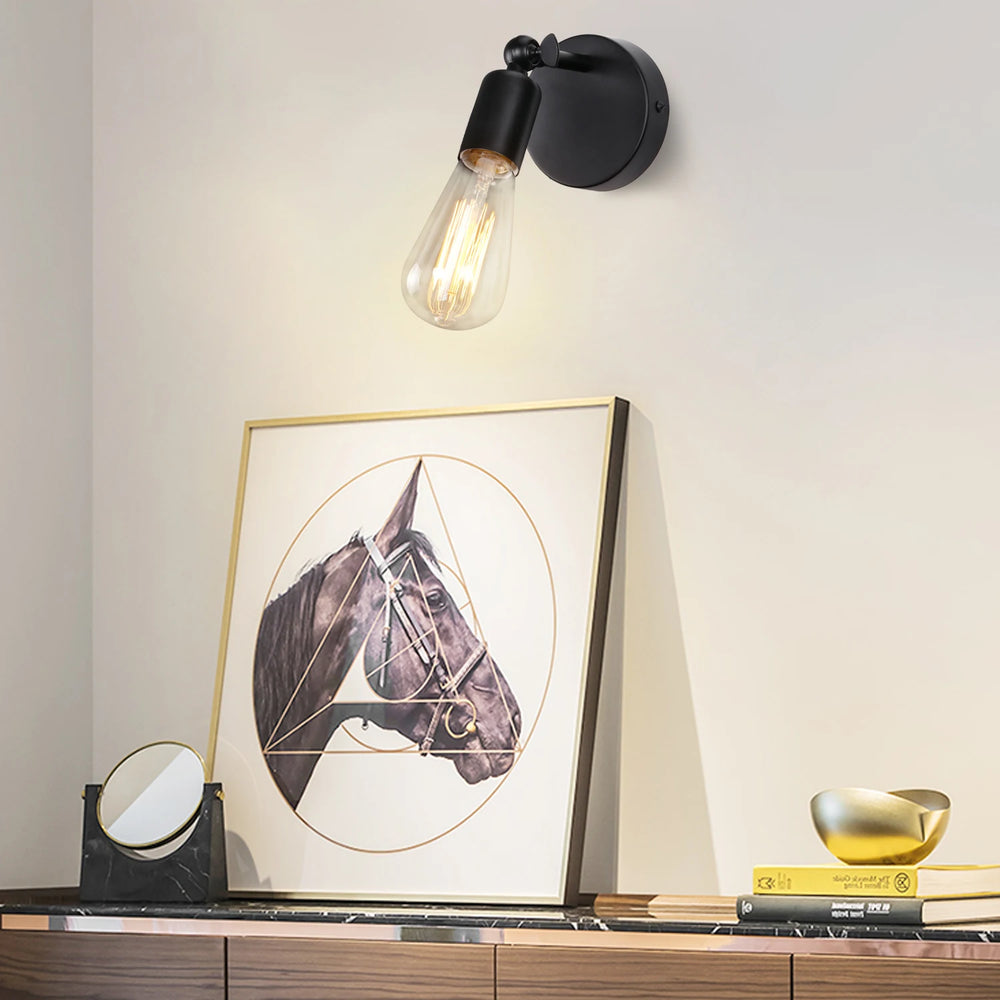 Modern flexible LED wall light for hotel and home