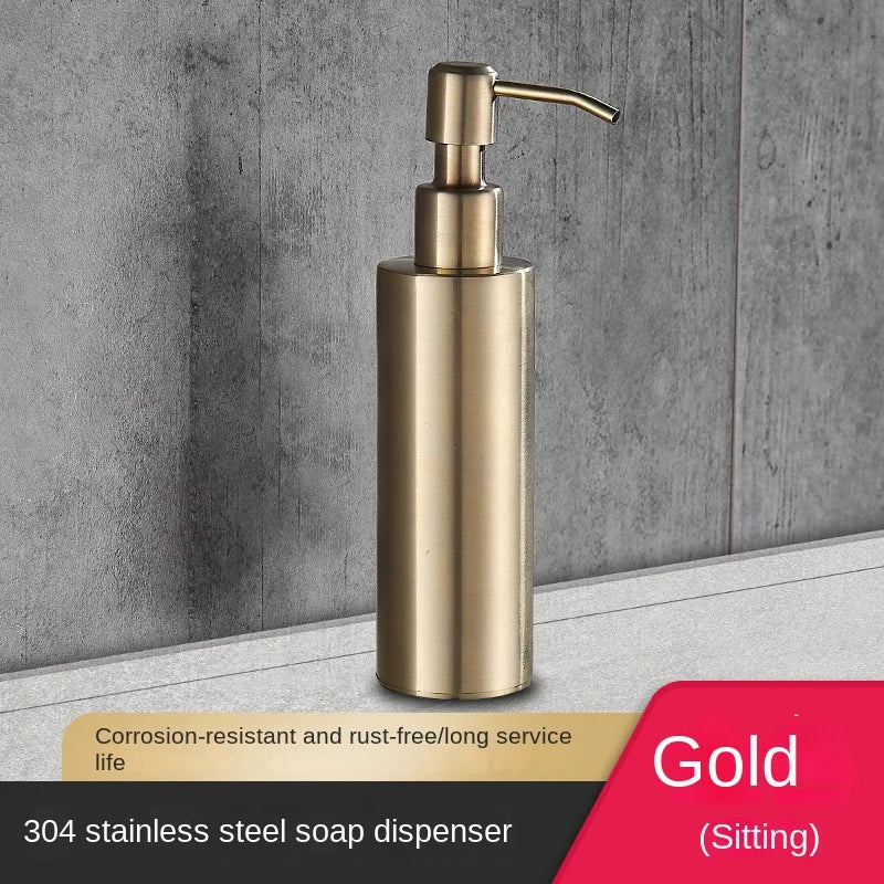 200ml stainless steel wall mounted soap dispenser bathroom accessories