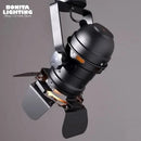 Retro industrial style pendant light with vintage LED lighting