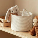 cotton rope baby and child toy storage basket