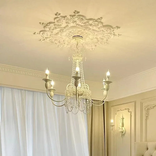 French style crystal chandelier for princess bedroom - vue 4 sur 11