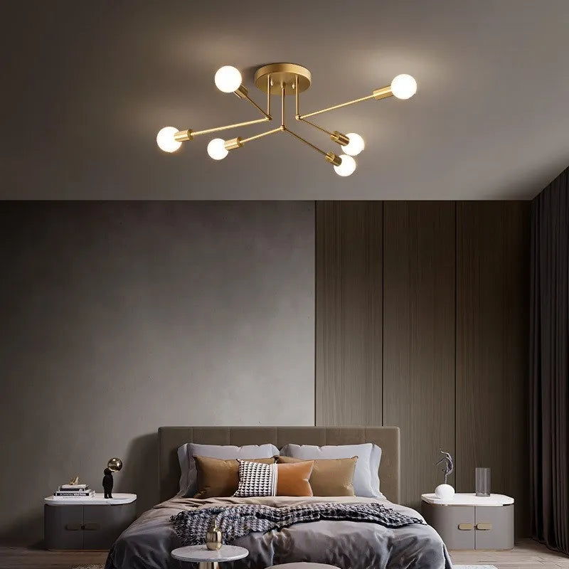 Modern multi-light ceiling pendants