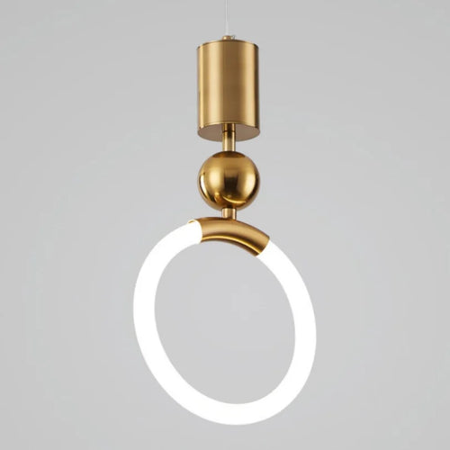 Modern nordic waterproof decorative LED pendant light - vue 7 sur 18