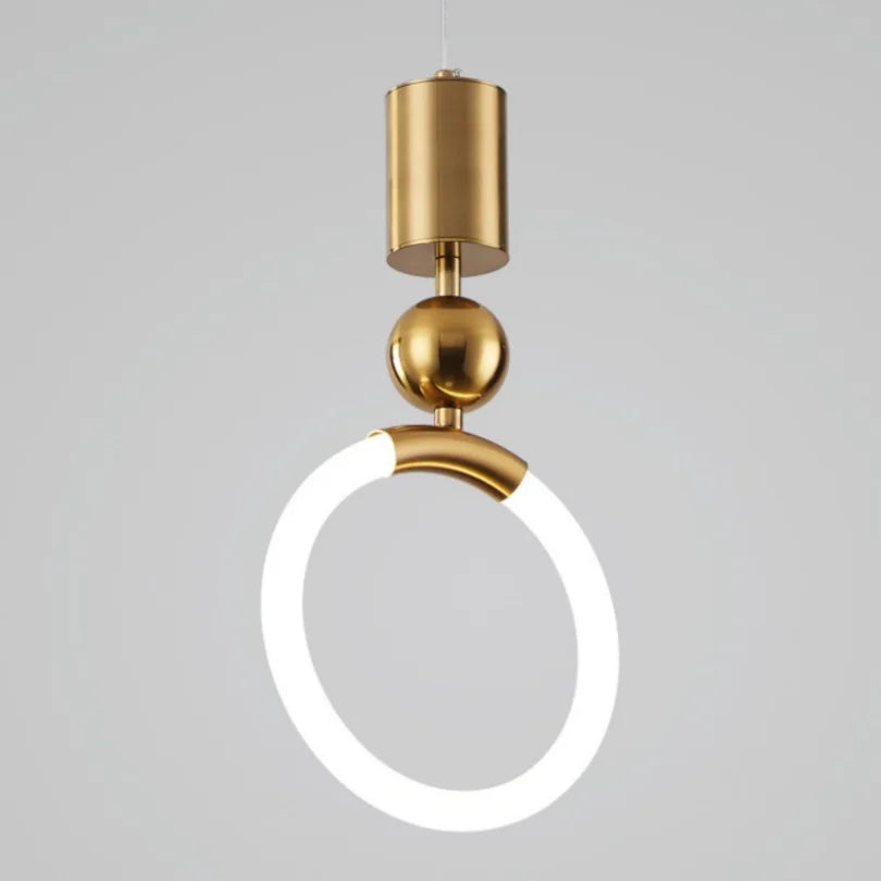 Modern nordic waterproof decorative LED pendant light - vue 6 sur 18