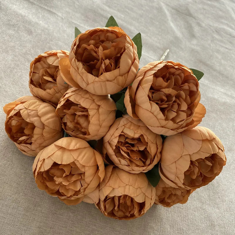 bouquet de pivoines artificielles pour mariage et décoration élégante