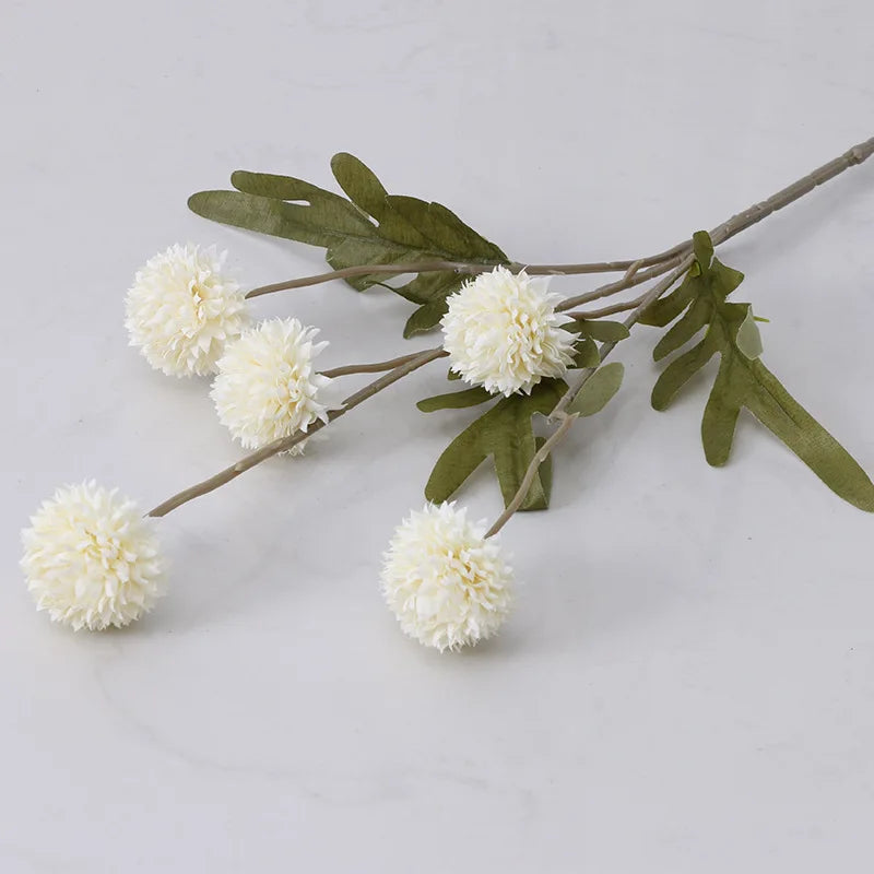 Artificial dandelion flowers wedding bouquet valentine's day gift - vue 7 sur 15