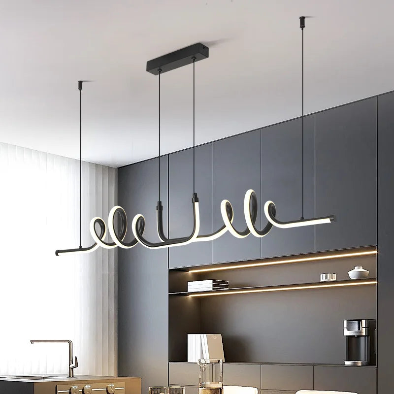 Modern minimalist pendant light for decorative indoor lighting