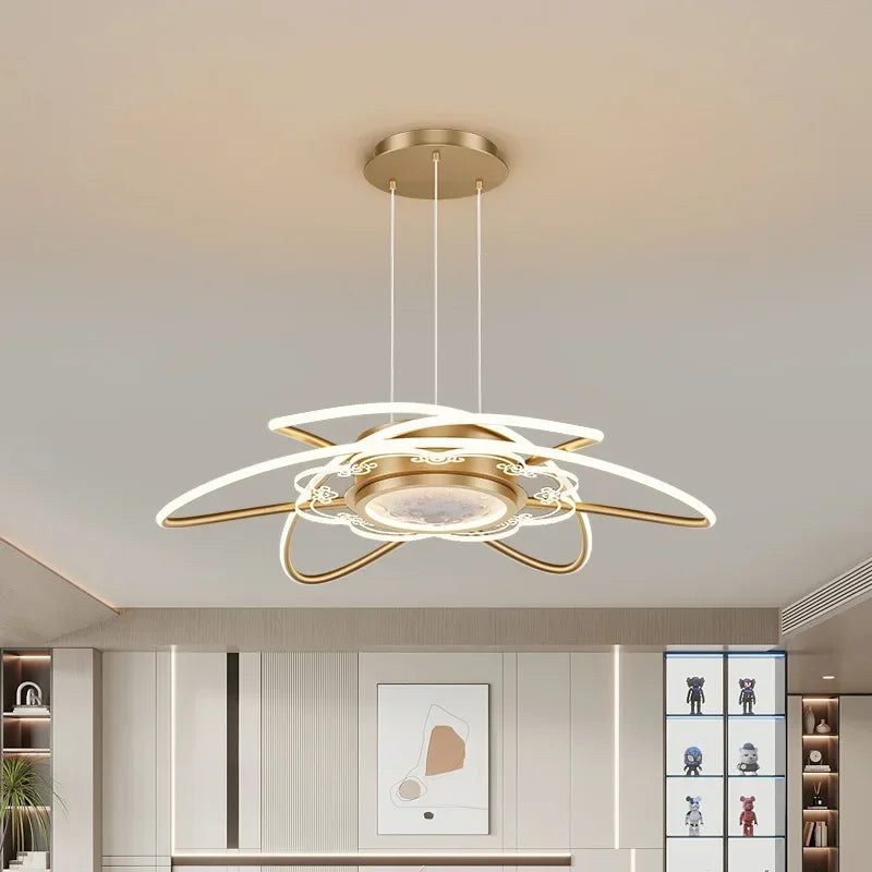 Modern LED pendant light for elegant interior decor